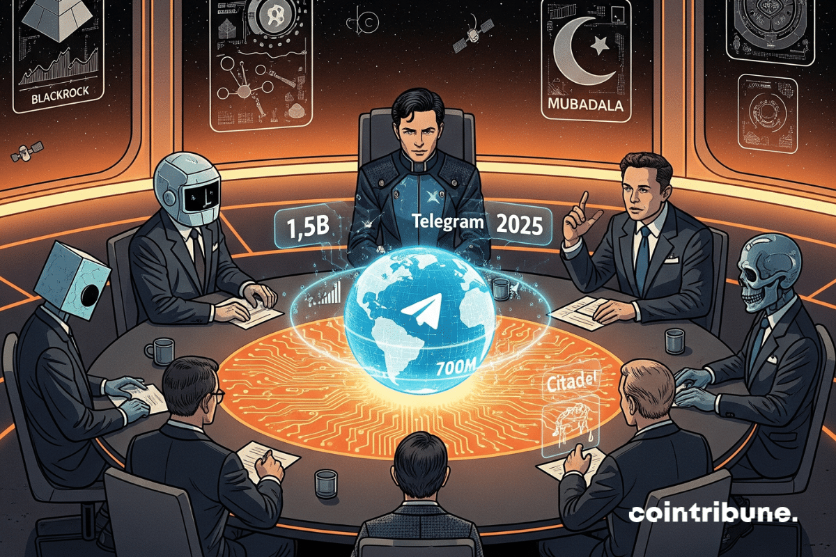 Pavel Durov and giants join forces in space for Telegram
