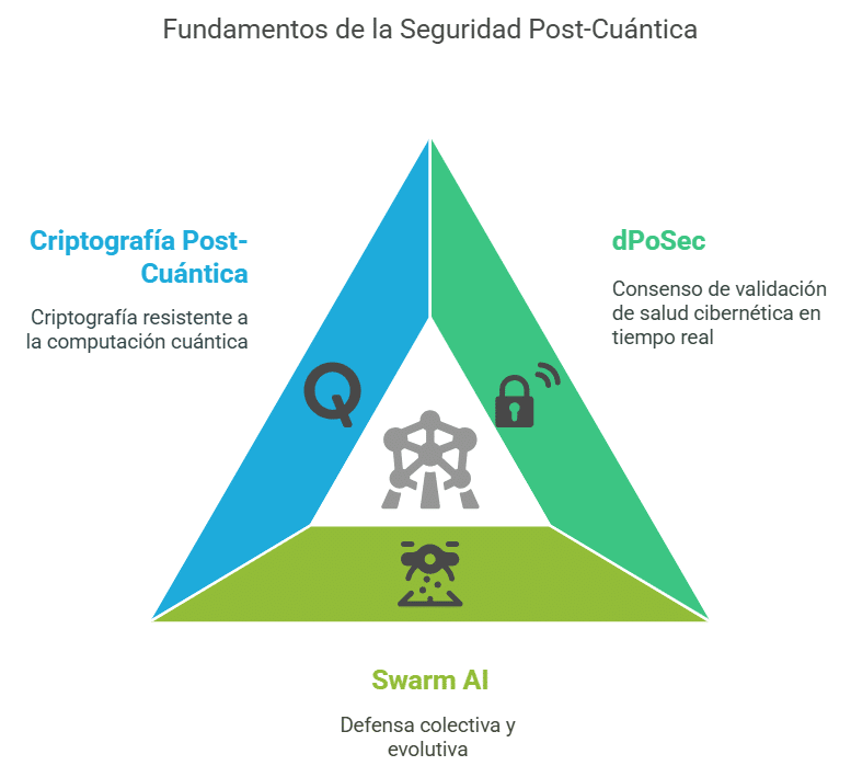Tres pilares para sobrevivir en la era post-cuántica