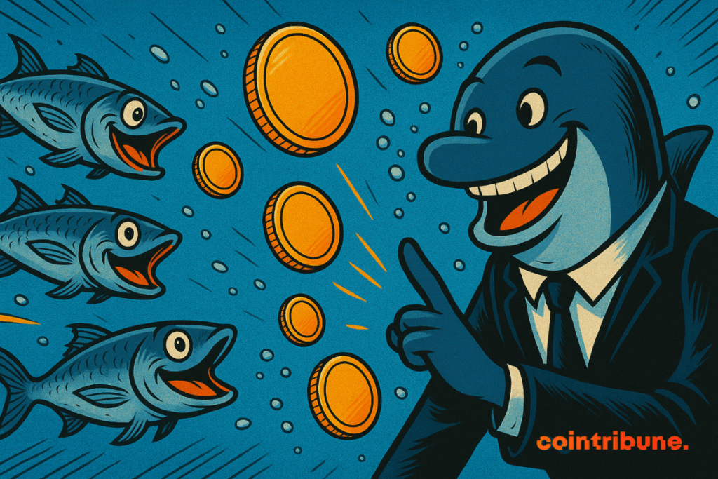 preferred cryptocurrencies of sardines and whales.