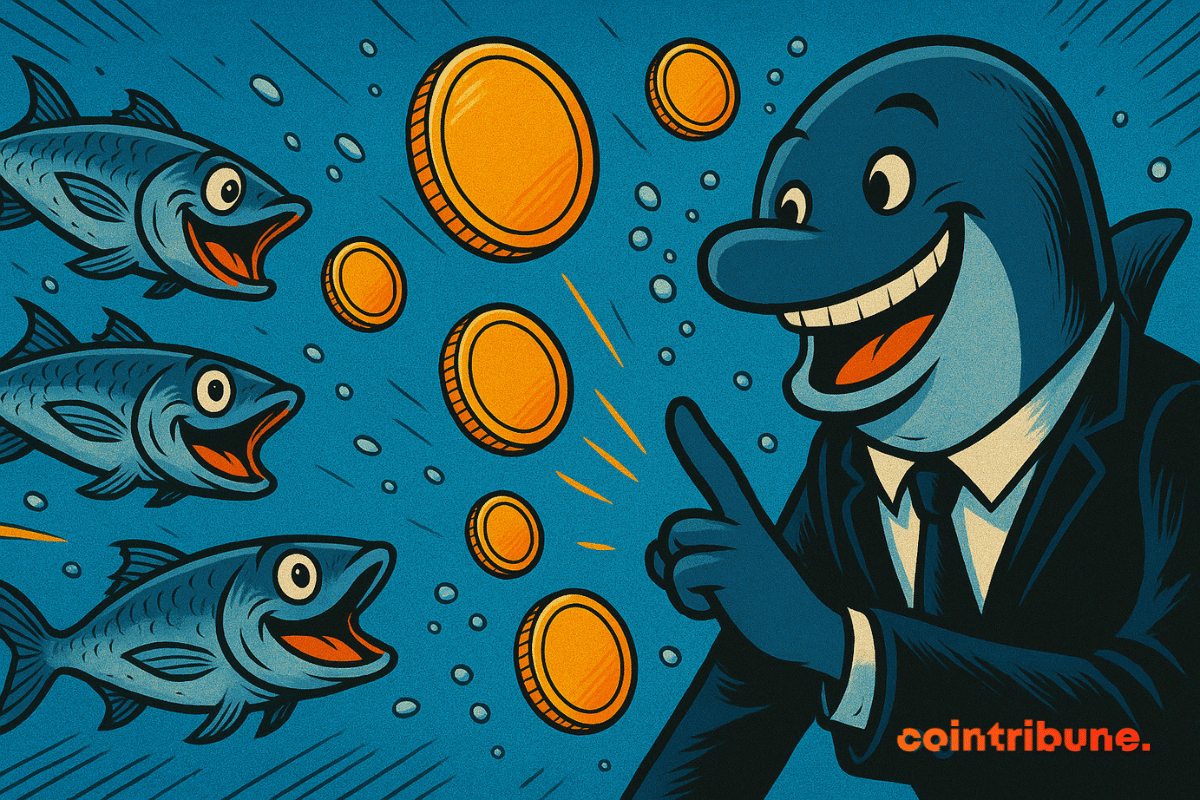 preferred cryptocurrencies of sardines and whales.