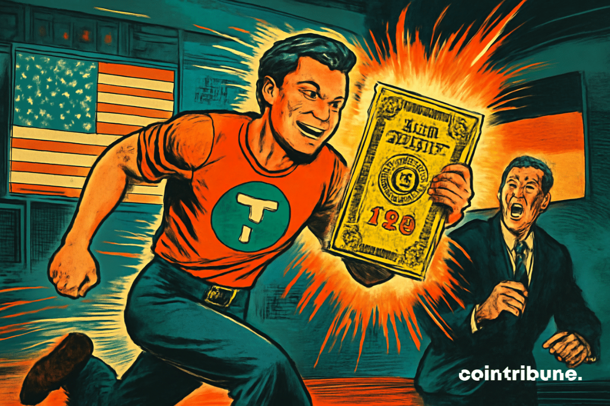 Tether Outpaces Germany With $120 Billion In Treasury Bonds logo