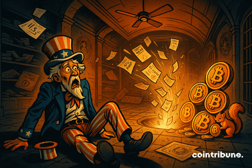 Uncle Sam is watching Bitcoins.