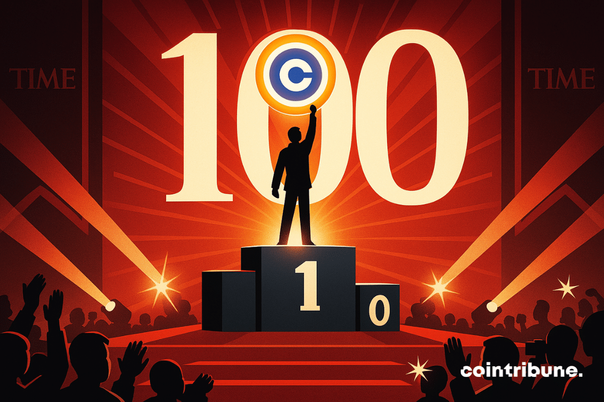 El exchange cripto Coinbase sube al podio del prestigioso Time 100.