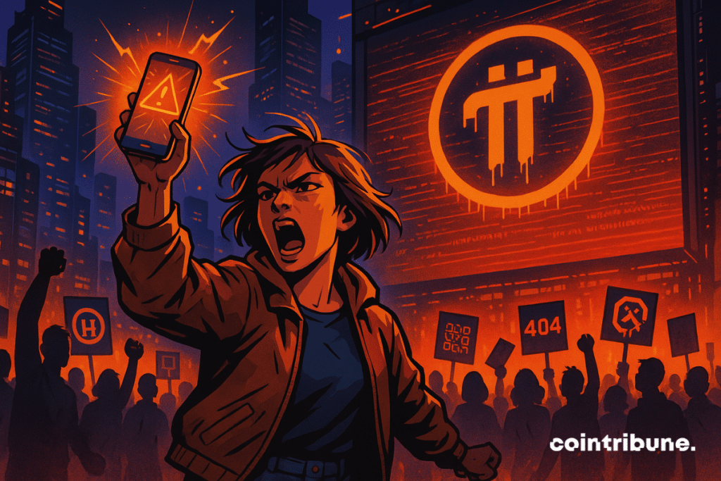 A frustrated crypto user, speaking on behalf of the Pi Network community.