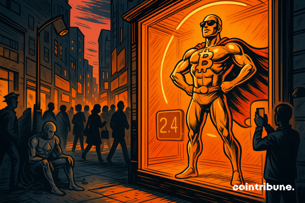 Le Bitcoin superstar, Ethereum oublié.