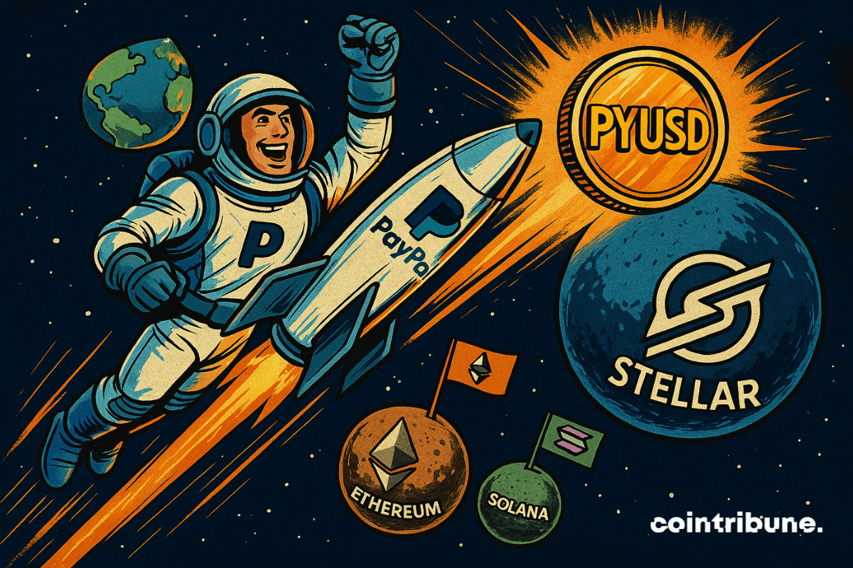 Crypto : PayPal déploie son stablecoin PYUSD sur Stellar après Ethereum et Solana