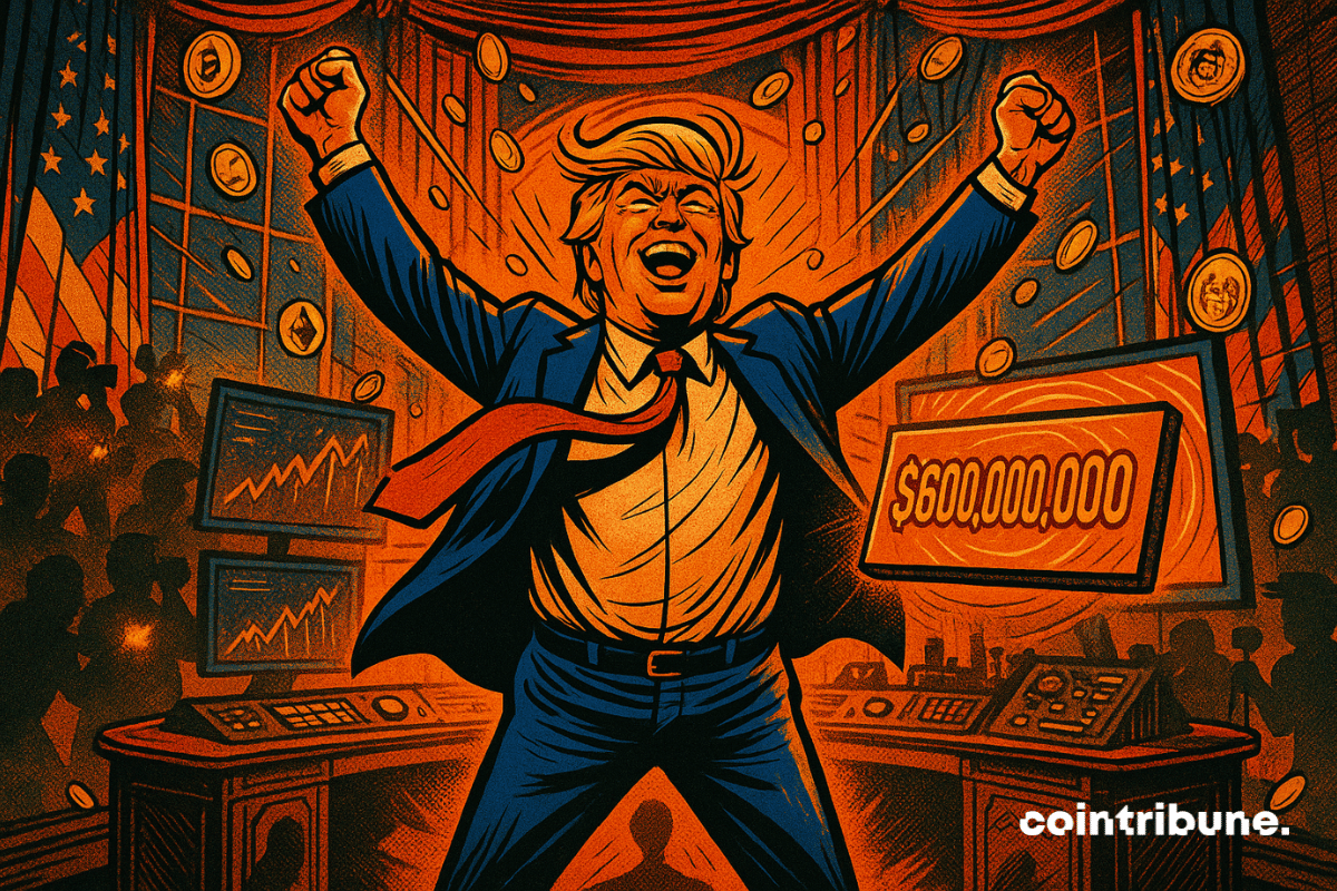 The Oval Office is turned into a crypto control room by Trump.