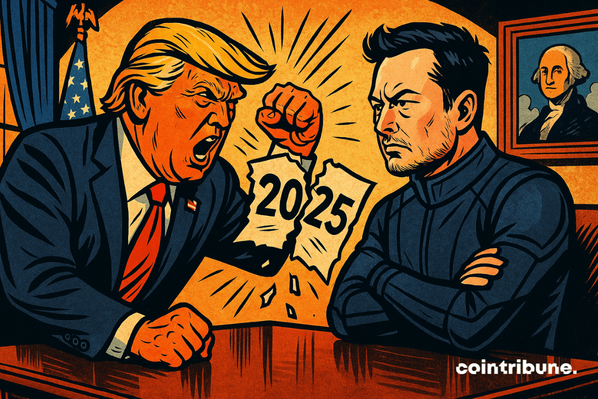 Face-à-face explosif dans un bureau ovale entre Trump et Musk.