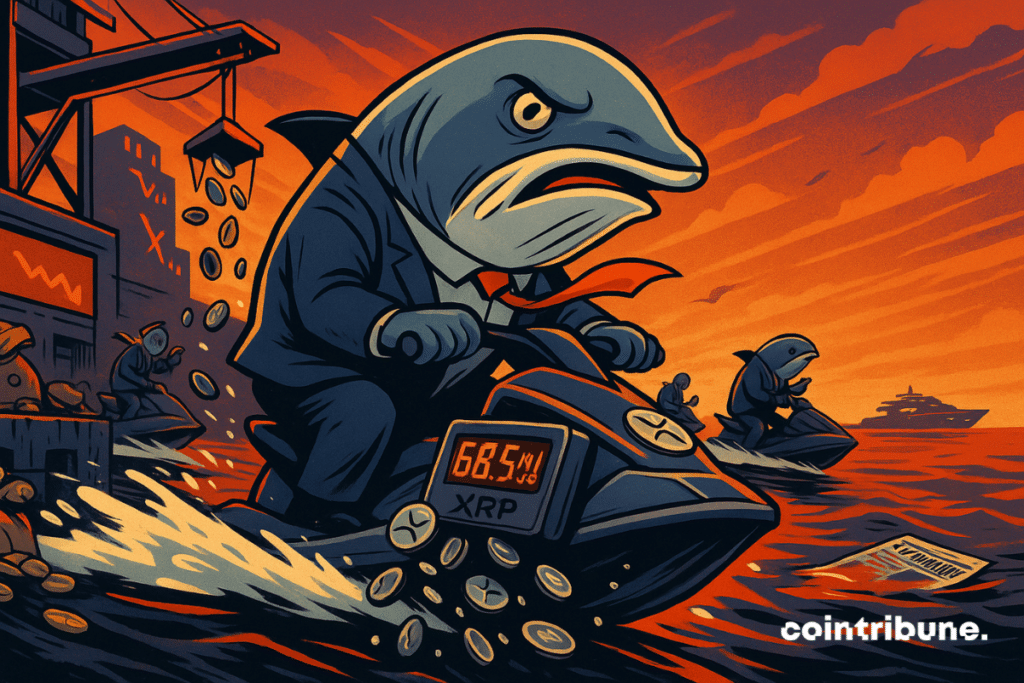 La débandade des baleines du marché de la crypto XRP.