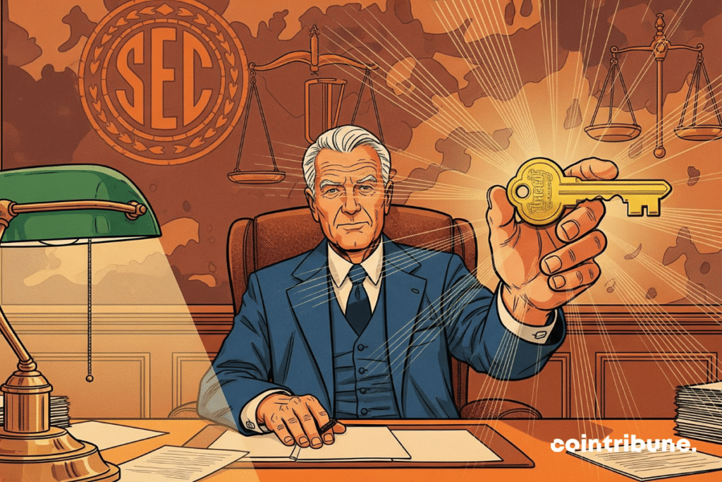 Un régulateur tend une clé crypto sacrée