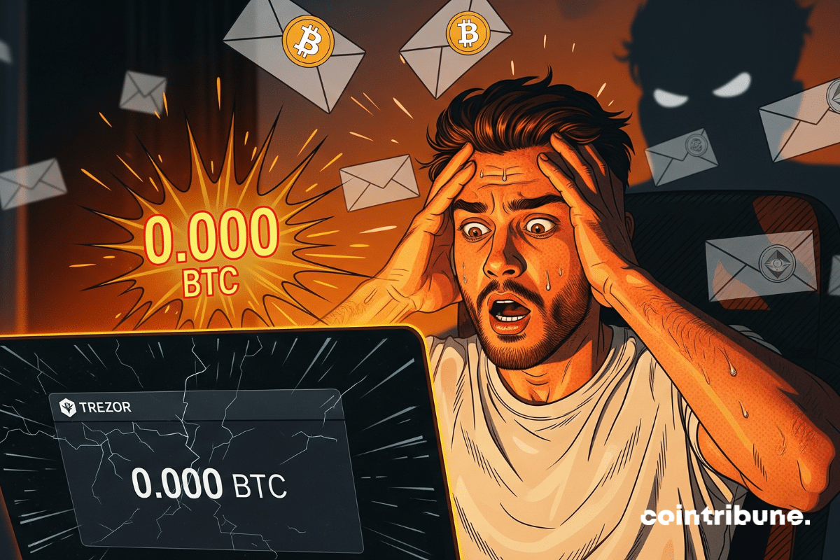 Un usuario atónito encuentra su billetera de criptomonedas Trezor vacía a cero
