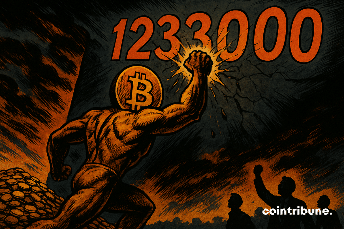Le Bitcoin face à un mur invisible à 123300 $.
