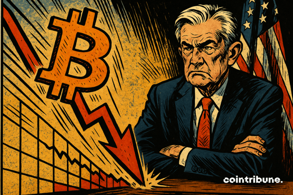 La Fed maintient ses taux élevés, refroidissant les espoirs du marché. Résultat : le Bitcoin vacille, menacé par une politique monétaire plus stricte que prévu.