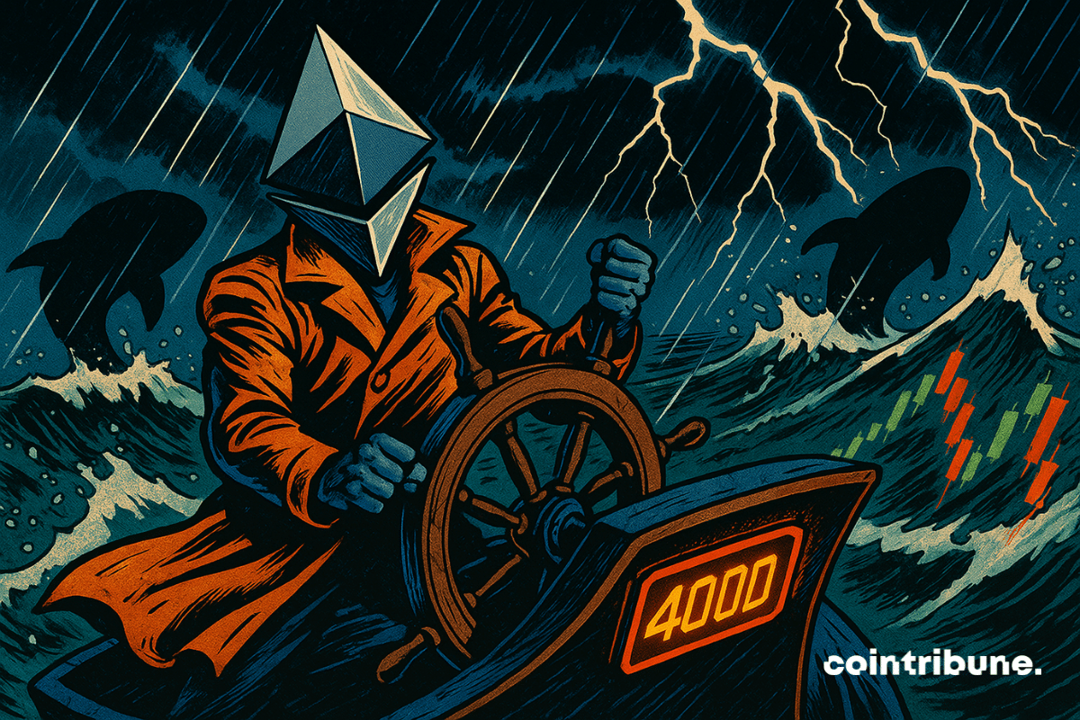 Ethereum faces the crypto storm.