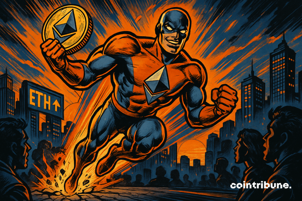 Ethereum’s explosive takeoff stuns the crowd.