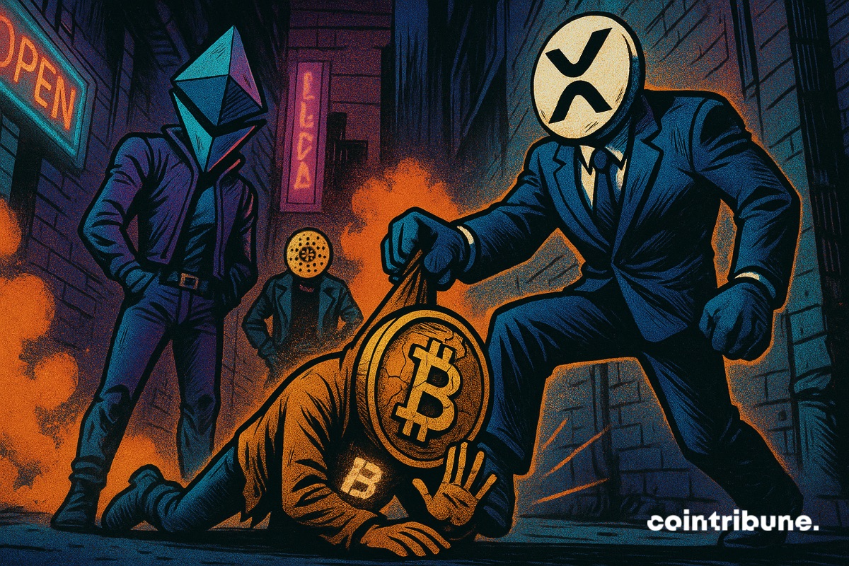O Bitcoin está sendo assediado pelas Altcoins porque elas assumiram o controle. A temporada de altcoins está se aproximando.