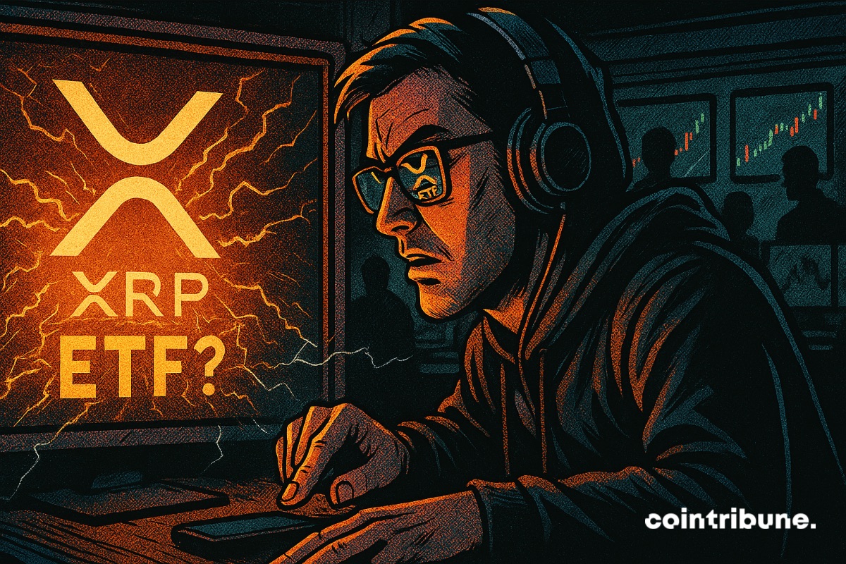 Um investidor em criptomoedas aguarda sinais de um ETF de XRP.