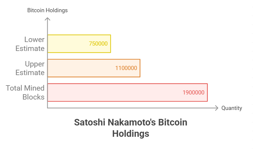 The fortune and influence of Satoshi Nakamoto in the crypto ecosystem