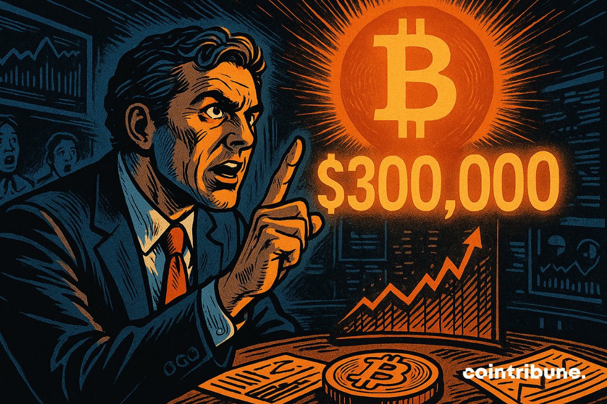 Un analyste pointe du doigt le Bitcoin brillant et les 300 000 $ alors que les observateurs réagissent.
