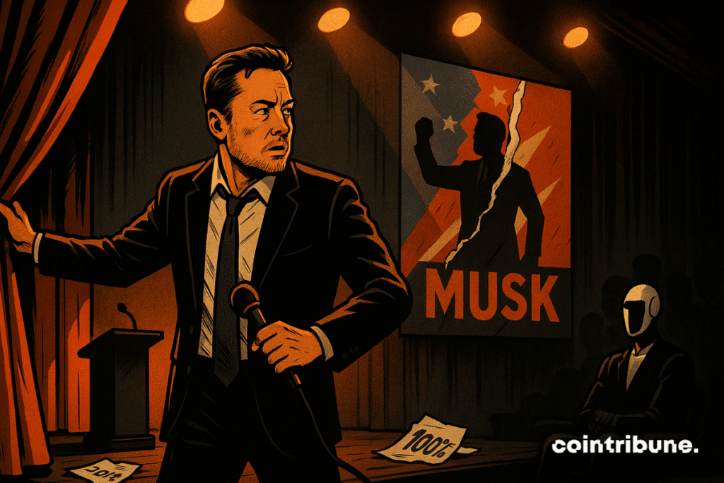 Musk abandona el escenario del teatro político.