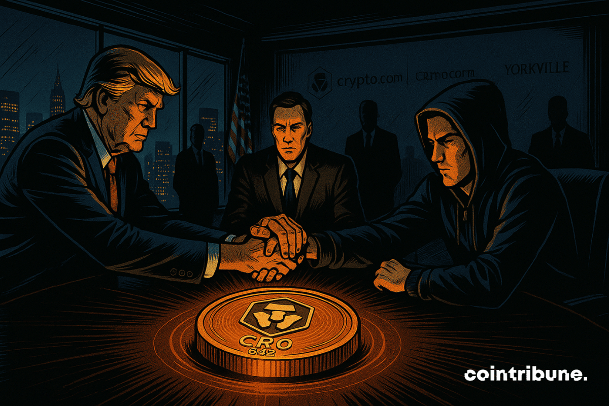 Trump Media, Crypto.com et Yorkville lancent un projet colossal à 6,42 Mds $ autour du CRO