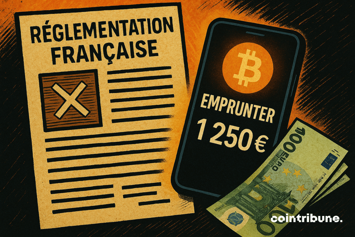 Emprunter sans vendre ses cryptos : Ce que change la nouvelle réglementation française