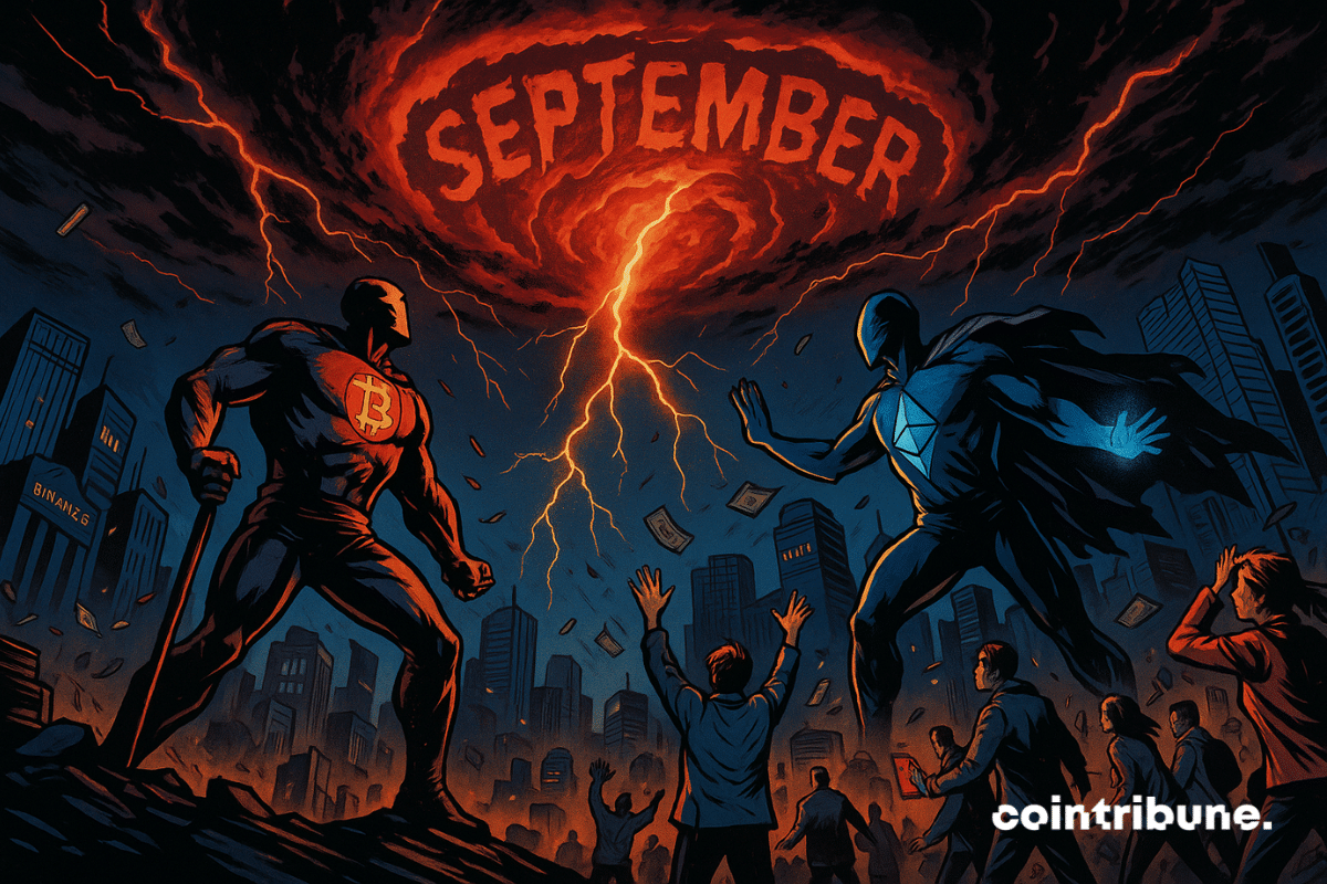 Red September : Bitcoin et Ethereum dans la tourmente