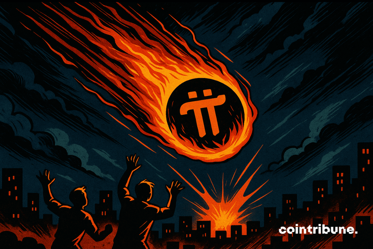 Crypto : Les signaux techniques annoncent une nouvelle chute de Pi Network