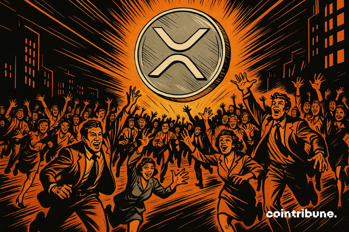 Une ruée vers la crypto XRP.
