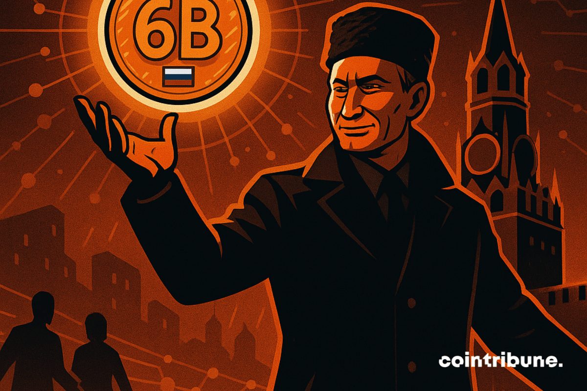 La crypto du Kremlin échappe aux sanctions et fait circuler 6 milliards de dollars