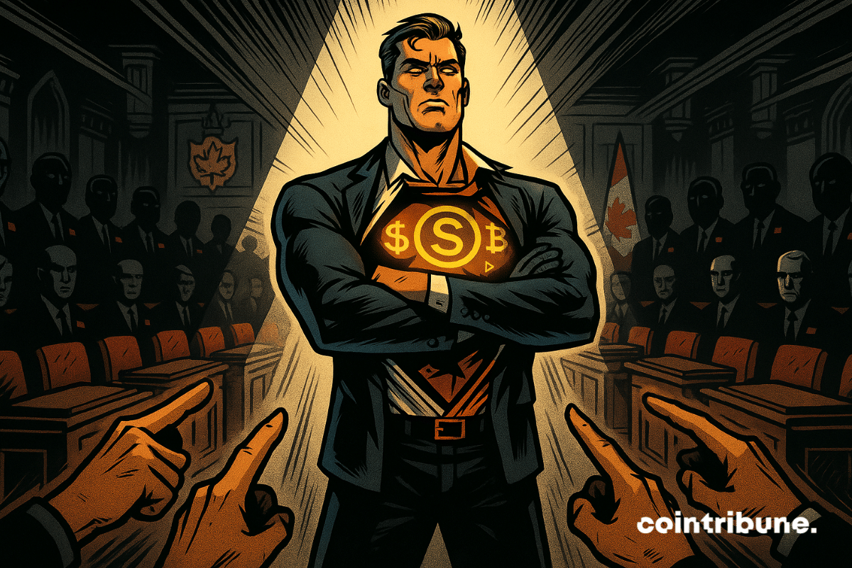 Le superhéros du stablecoin se tient fièrement sous les projecteurs, jugé par des fonctionnaires du Parlement canadien.