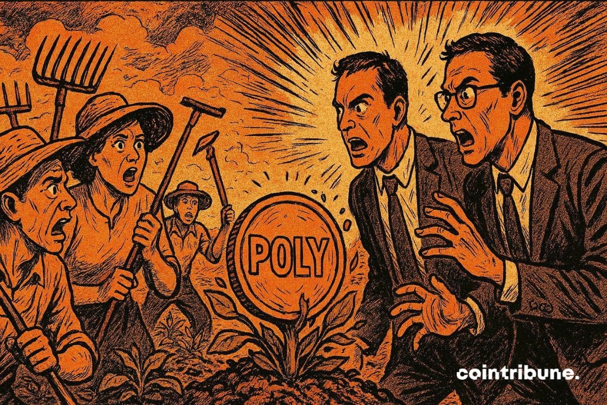 Les représentants de Polymarket en guerre contre les Farmers qui nuisent au token crypto POLY avant son lancement.