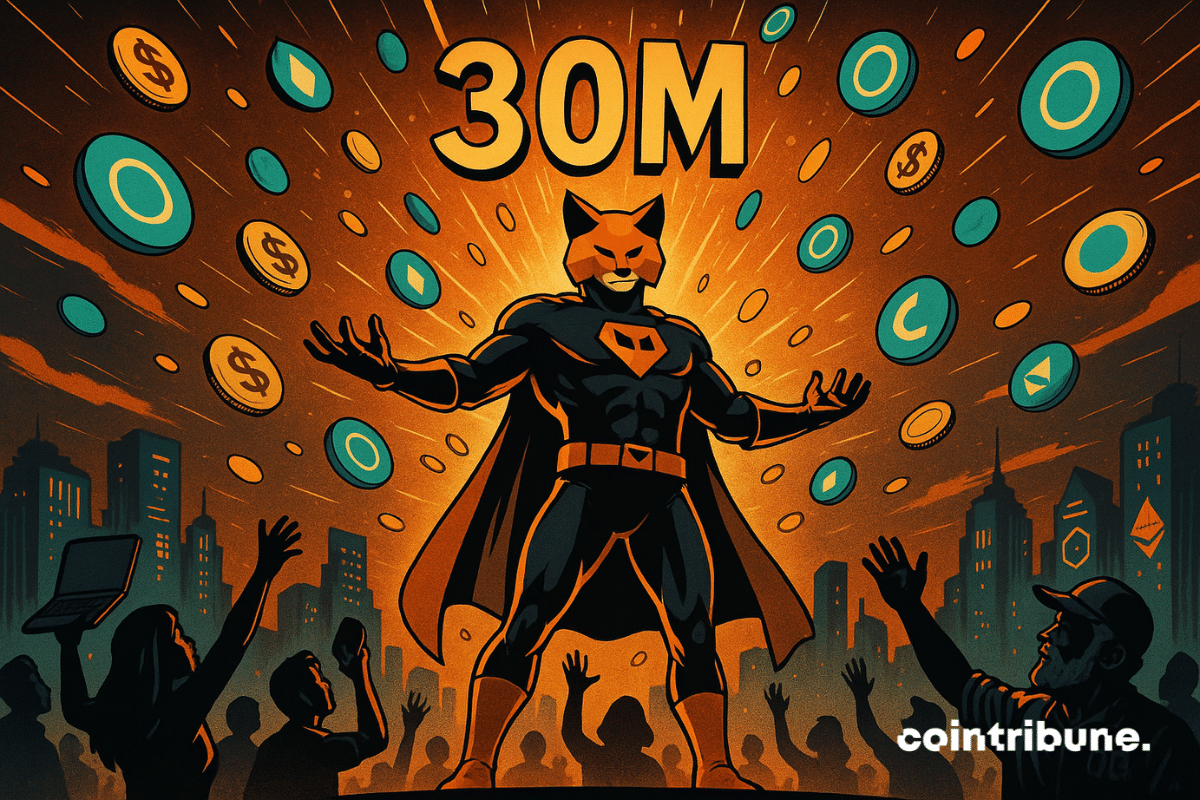 MetaMask hero distributes  million in crypto to the crowd