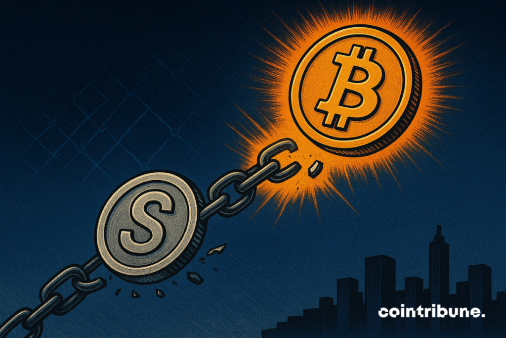 Les stablecoins, et la vitesse/flexibilité de la blockchain