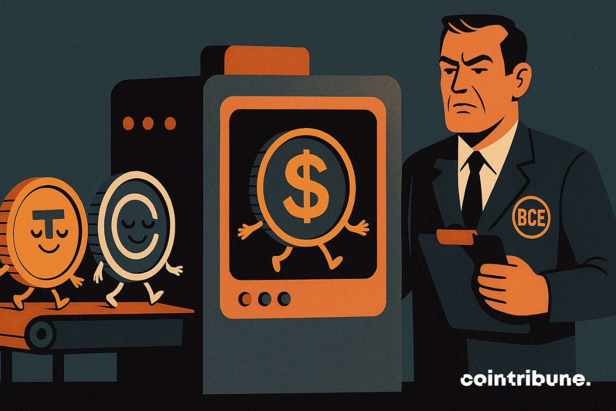 Les stablecoins passent au scanner sous le contrôle d’un représentant de la BCE.