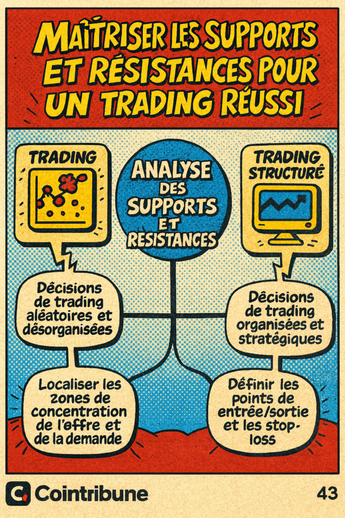 les supports et résistances en trading