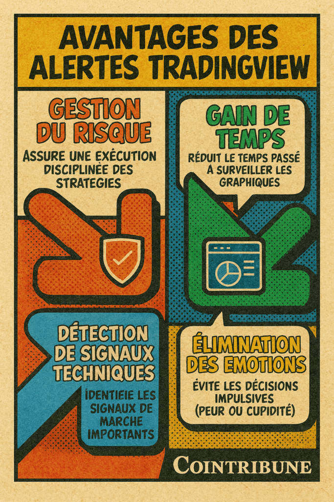 avantages des alertes TradingView
