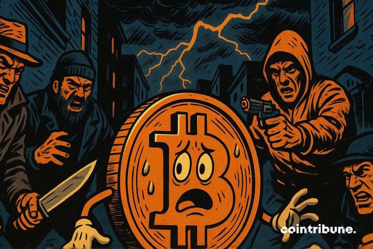 Bitcoin tiene miedo porque está amenazado por 5 criminales.