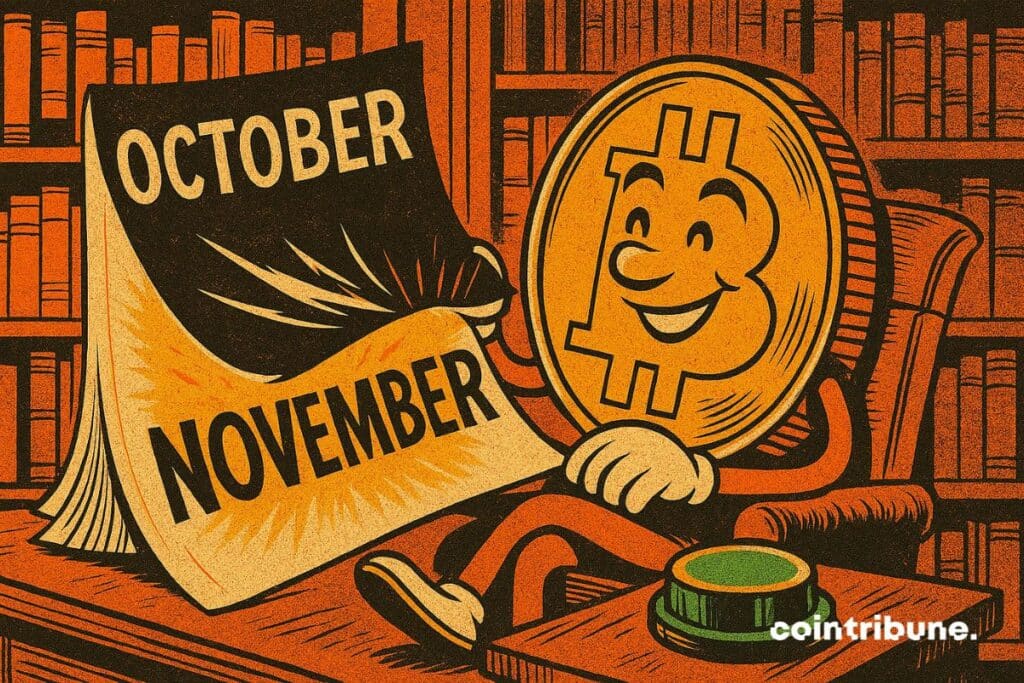 Bitcoin cierra el capítulo de octubre y comienza el de noviembre.