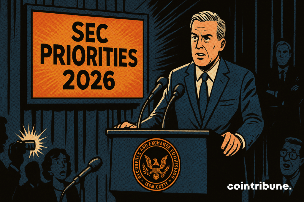 Conférence tendue : la crypto absente des priorités SEC 2026