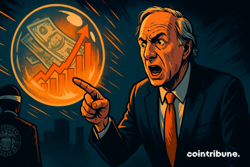 Ray Dalio alerte, pointe une bulle financière enflammée, tandis qu’un membre aveuglé de la Fed ignore le danger imminent.