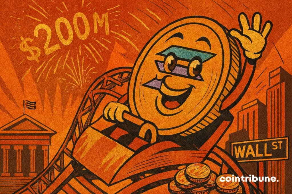 Un ETF de Solana en una montaña rusa que se dispara hasta los 200 millones de dólares.