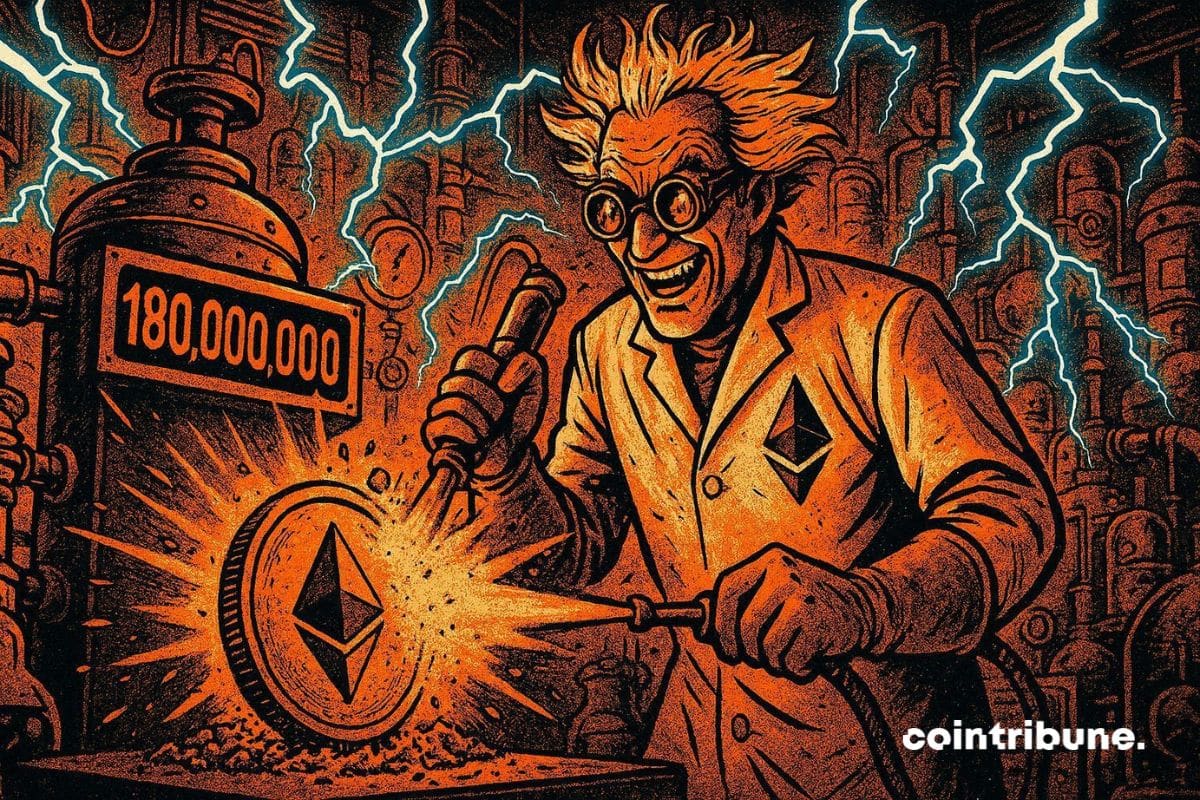 Un scientifique fou d’Ethereum qui augmente la limite de gaz de 180 millions.