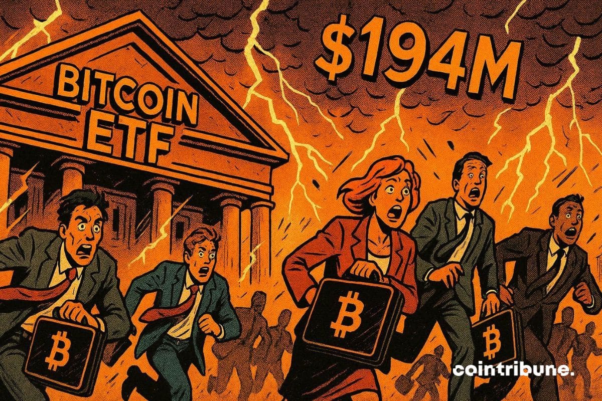 ETF Bitcoin : Pourquoi les institutionnels se retirent-ils massivement ?