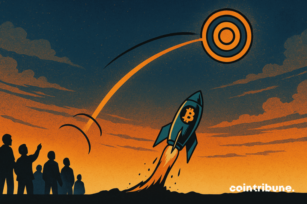 A rocket fails to reach its target and stalls before hitting 0,000.