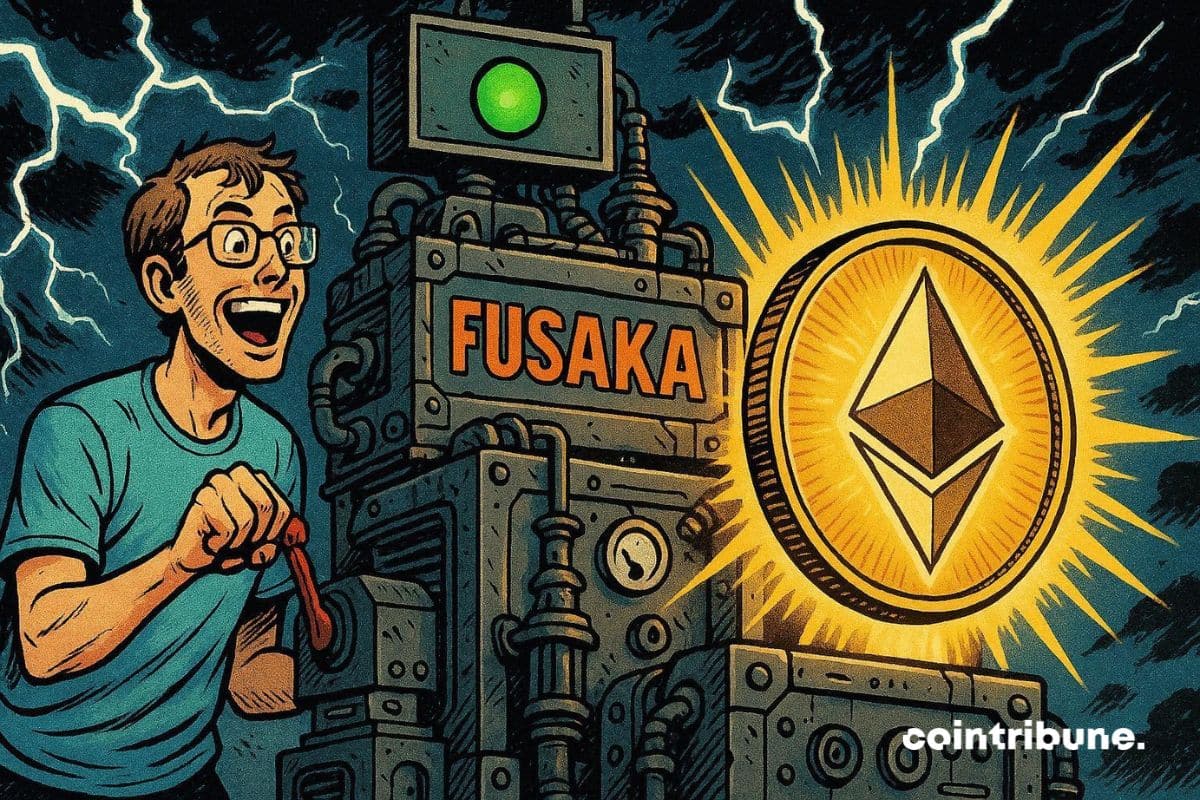 Un développeur Ethereum qui active la mise à jour Fusaka ce 3 décembre 2025.