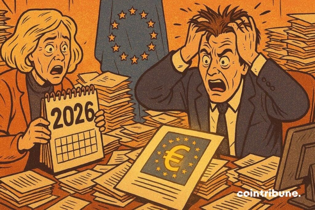 A European legislator who is slow to approve the digital euro.