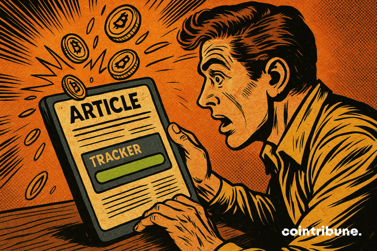 Homme ou femme concentré(e), fixant un article avec un tracker lumineux en vert sur le côté.
Objet central : Un livre numérique ou une tablette avec une barre de progression animée.