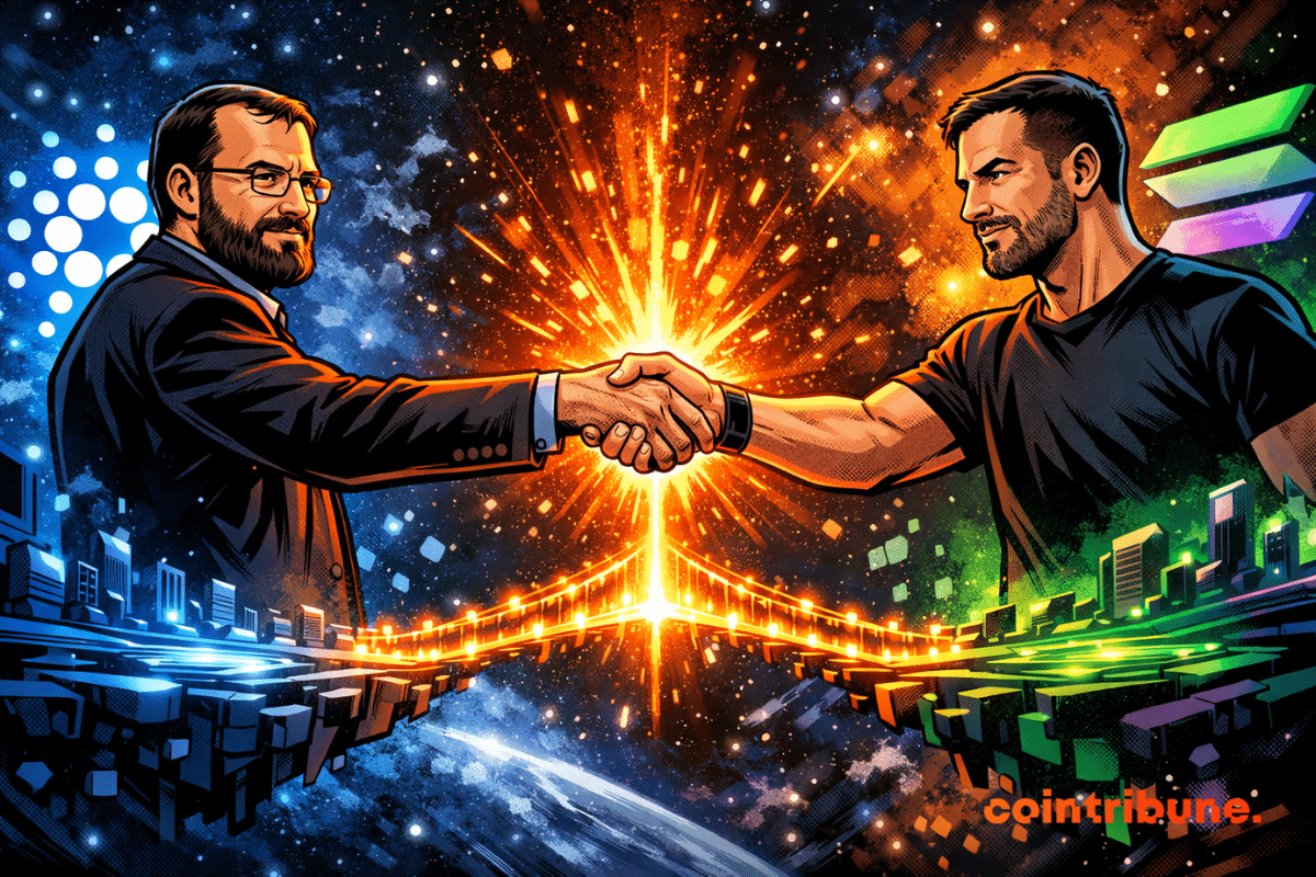Charles Hoskinson et Anatoly Yakovenko lancent un pont entre Cardano et Solana