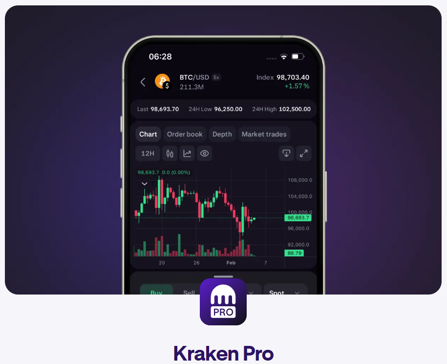 Une application mobile Kraken Pro au service de la mobilité
